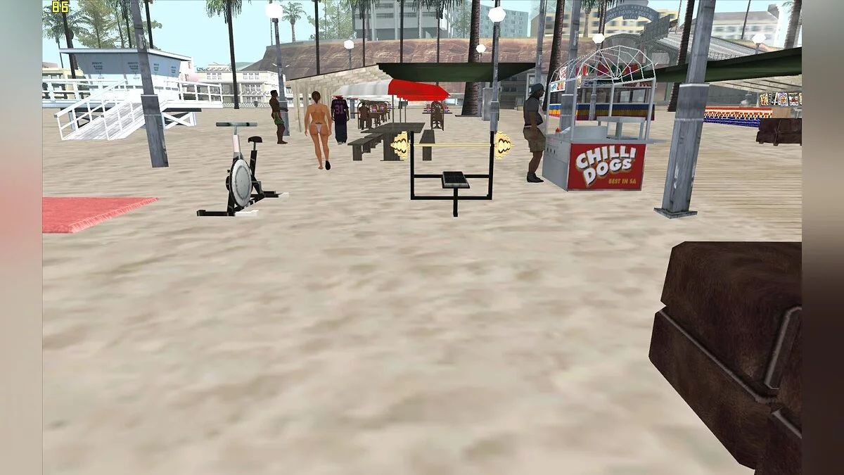 Улучшенный пляж Santa Maria / GTA San Andreas