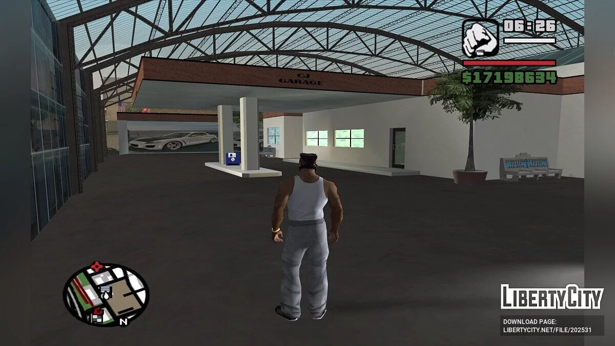 Стильный гараж в SF / GTA San Andreas