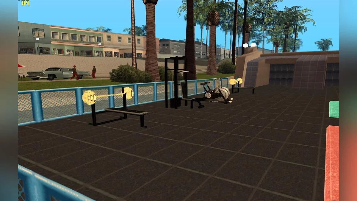 Verona Beach Gym - Небольшой ремейк / GTA San Andreas