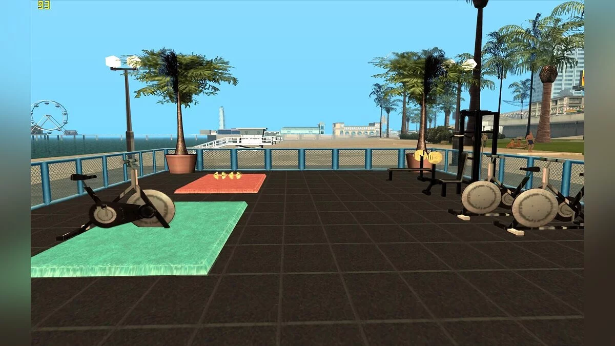 Verona Beach Gym - Небольшой ремейк / GTA San Andreas