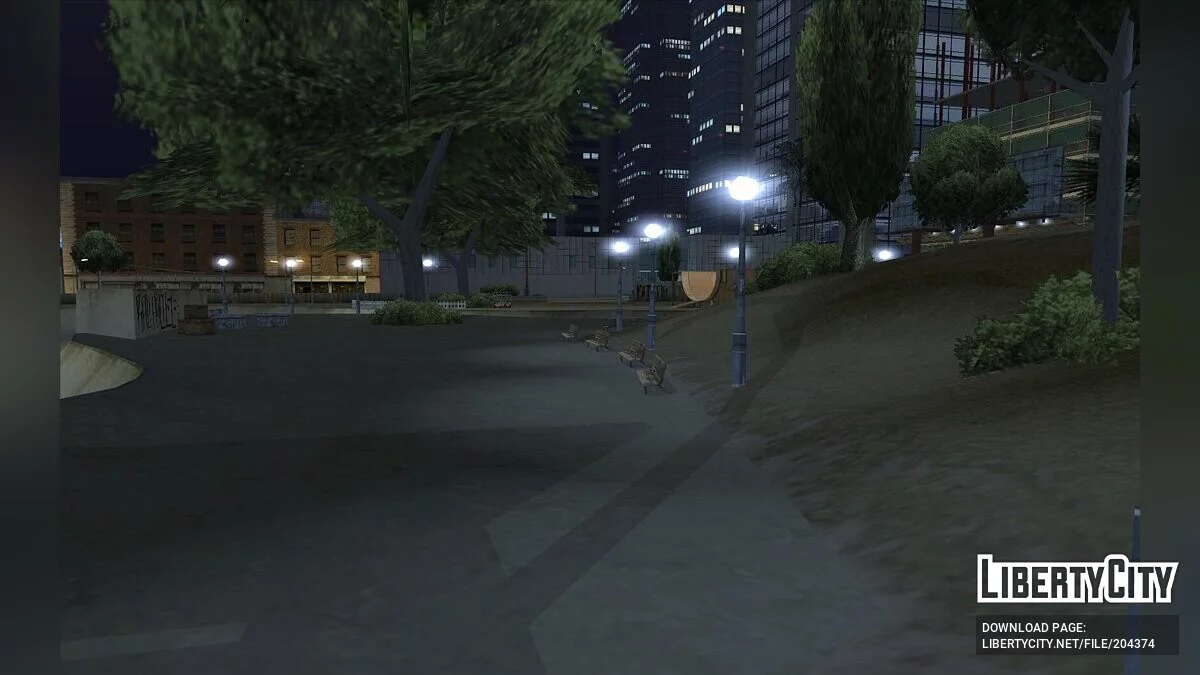 Семейный скейт парк / GTA San Andreas