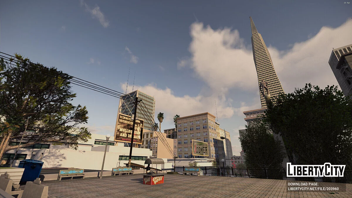 Больше растительности в Сан Андреасе / GTA San Andreas