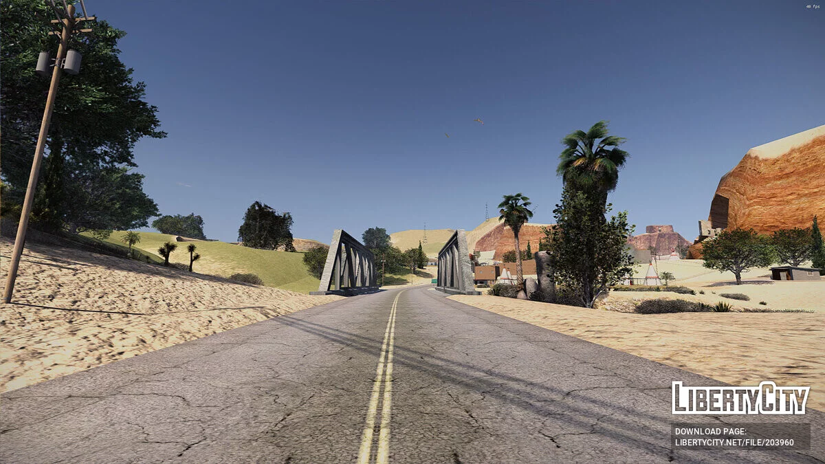 Больше растительности в Сан Андреасе / GTA San Andreas