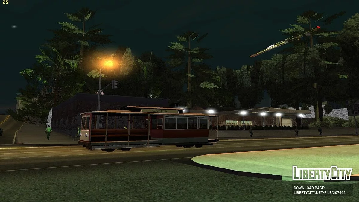 Больше растительности в местах сохранения / GTA San Andreas