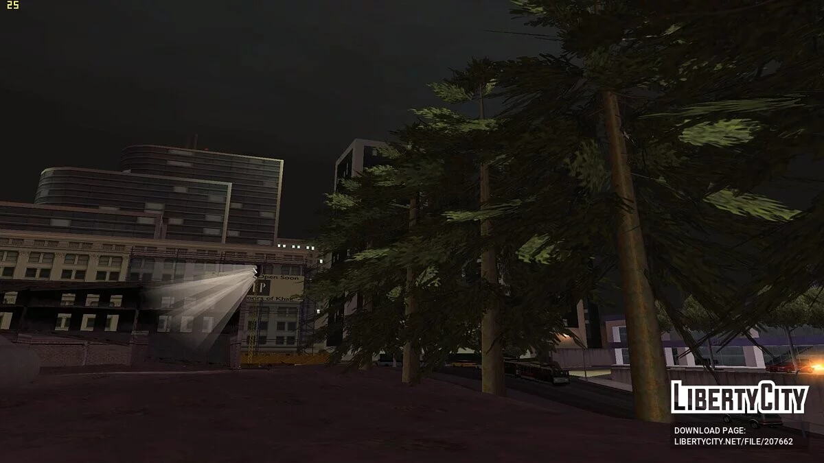 Больше растительности в местах сохранения / GTA San Andreas