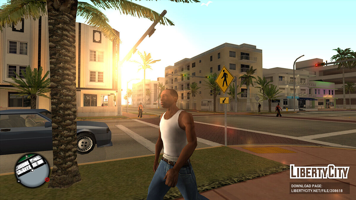 Скачать Grand Theft Auto: Vice Paradise для GTA San Andreas