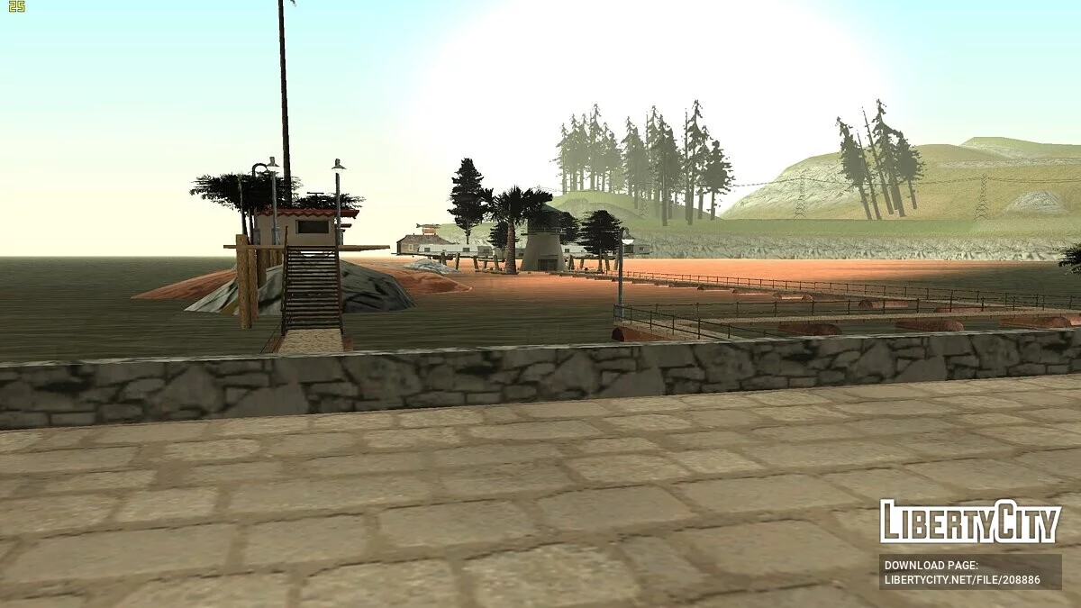 Летние гостевые домики на воде / GTA San Andreas