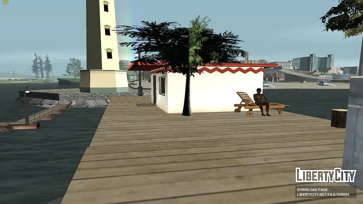 Летние гостевые домики на воде / GTA San Andreas