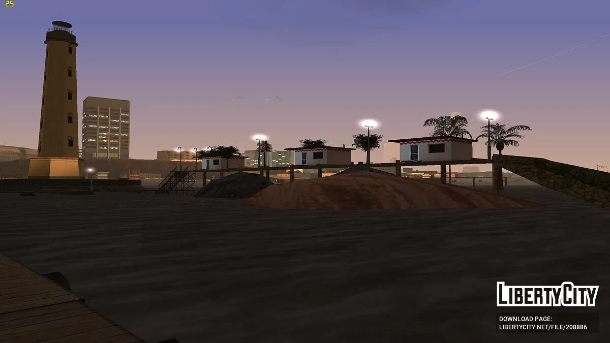 Летние гостевые домики на воде / GTA San Andreas