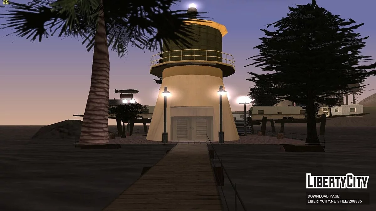 Летние гостевые домики на воде / GTA San Andreas