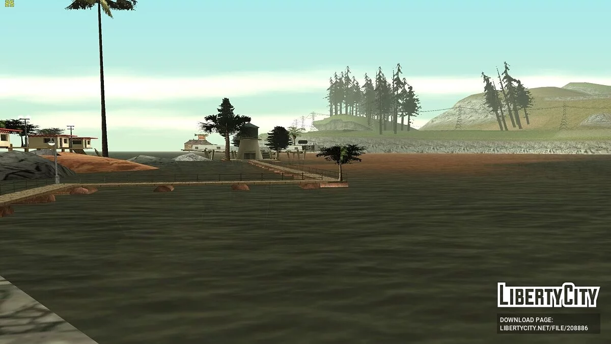 Летние гостевые домики на воде / GTA San Andreas