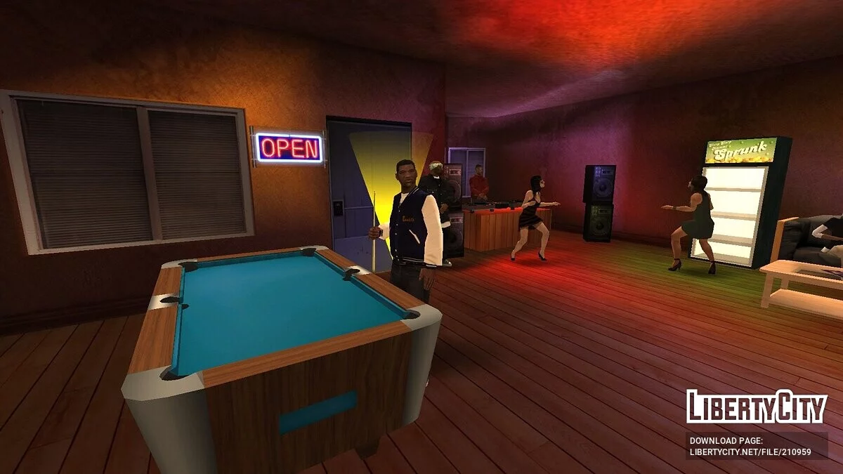 OG Loc House (интерьер гостиной для Ped Spawn Creator) / GTA San Andreas