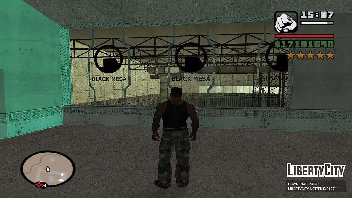 Black Mesa в Зоне 51 (69) + Ломик / GTA San Andreas