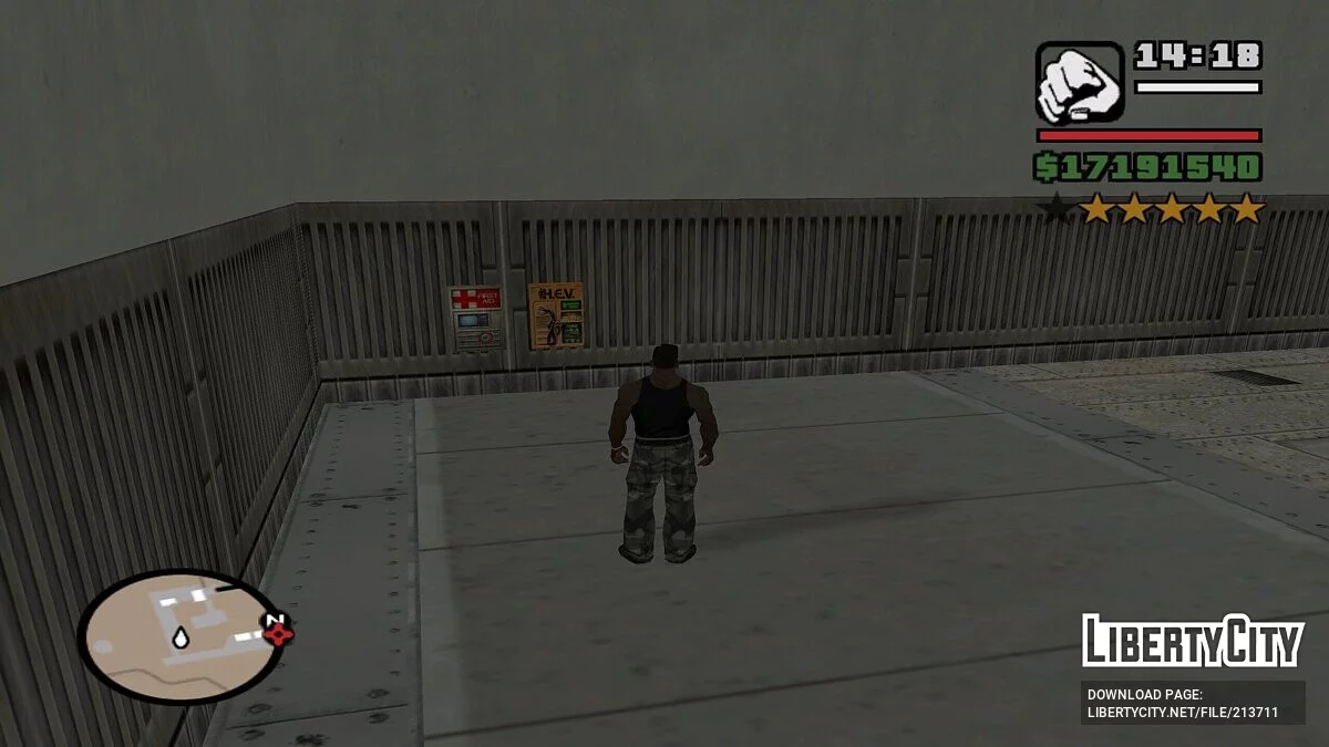Black Mesa в Зоне 51 (69) + Ломик / GTA San Andreas