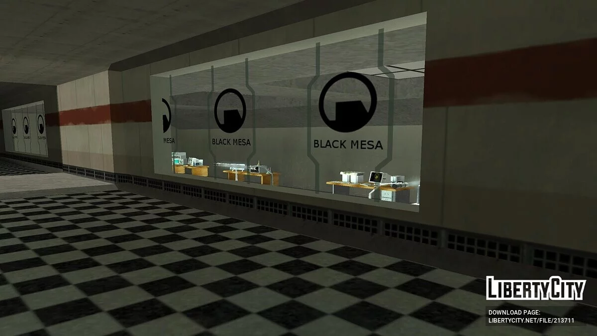 Black Mesa в Зоне 51 (69) + Ломик / GTA San Andreas