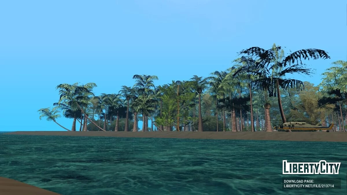 Атоллы - Два острова в море у пляжа / GTA San Andreas