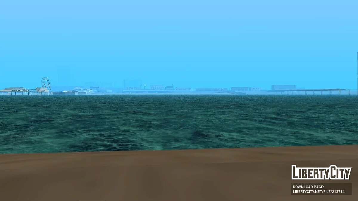 Атоллы - Два острова в море у пляжа / GTA San Andreas