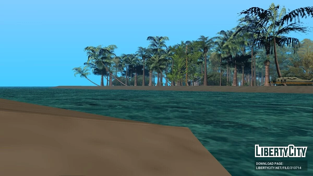 Атоллы - Два острова в море у пляжа / GTA San Andreas