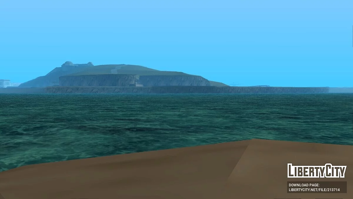 Атоллы - Два острова в море у пляжа / GTA San Andreas