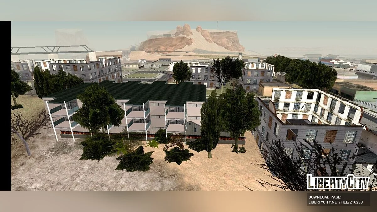 Руины в Форт Карсоне / GTA San Andreas