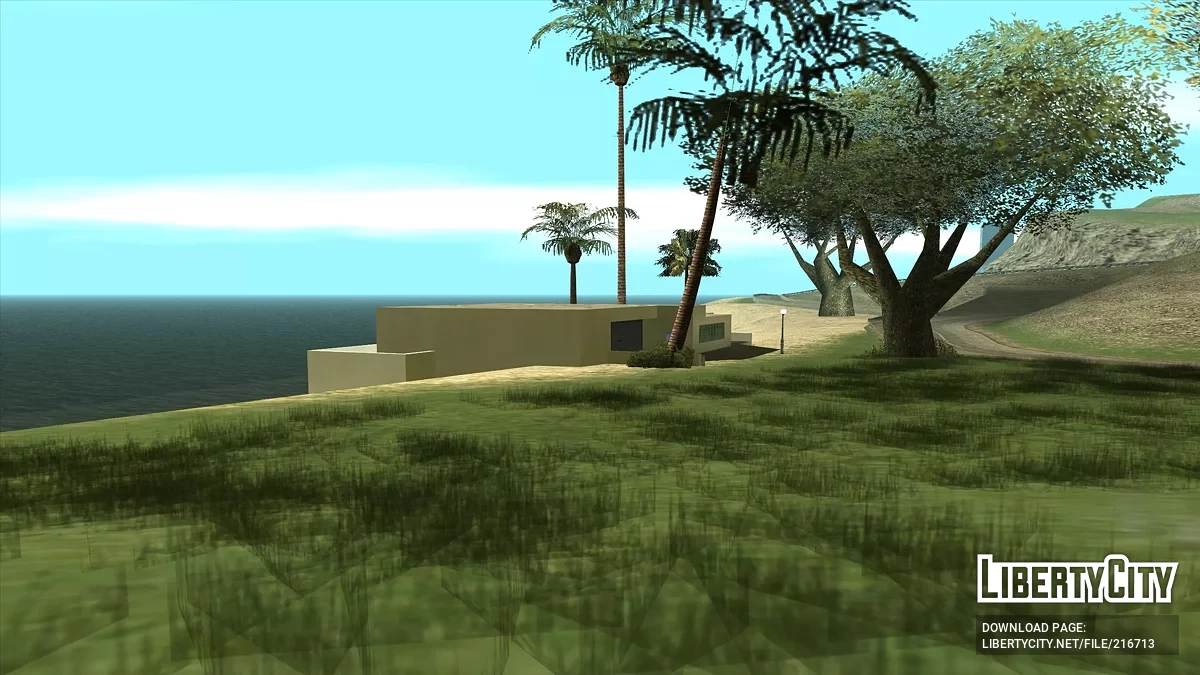 Стильный домик на берегу / GTA San Andreas