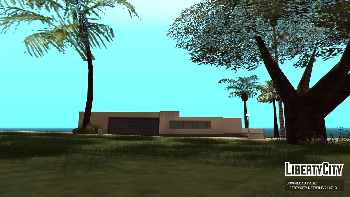 Стильный домик на берегу / GTA San Andreas