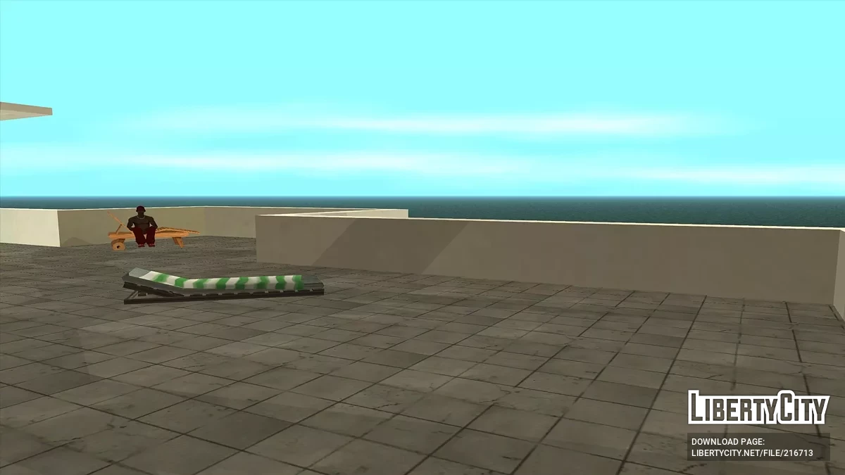 Стильный домик на берегу / GTA San Andreas