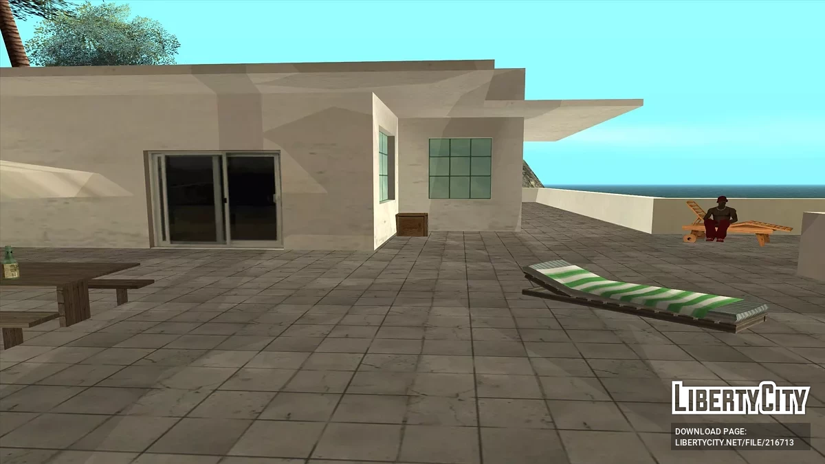 Стильный домик на берегу / GTA San Andreas