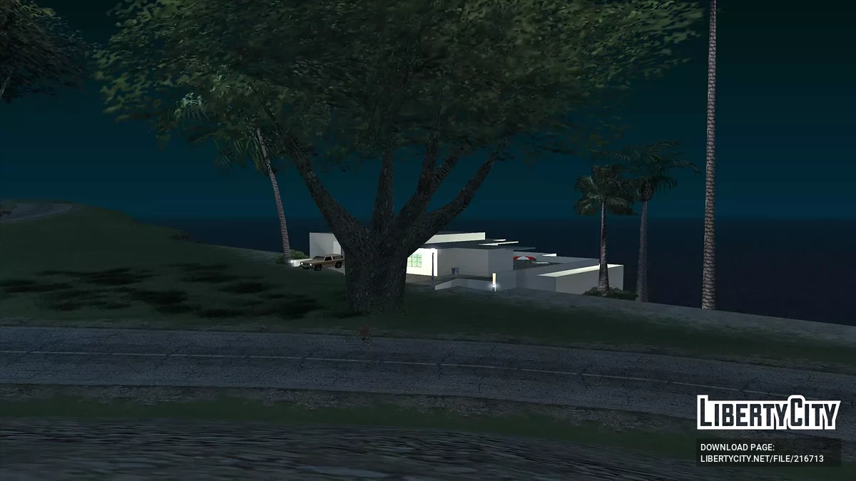 Стильный домик на берегу / GTA San Andreas