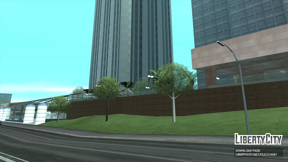 Законченая стройка у гаража в Доерти. / GTA San Andreas