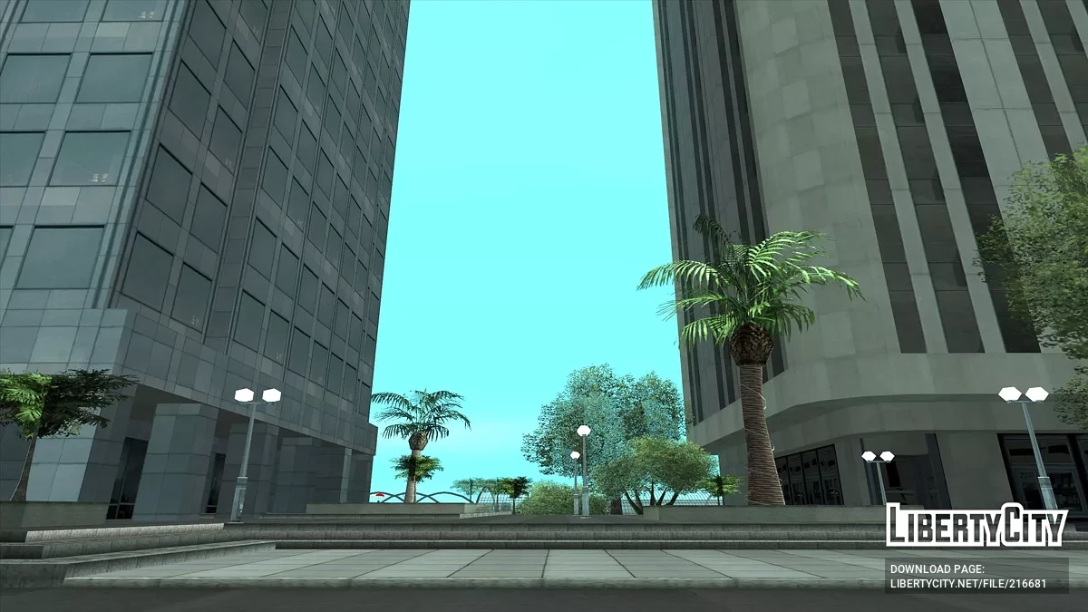 Законченая стройка у гаража в Доерти. / GTA San Andreas
