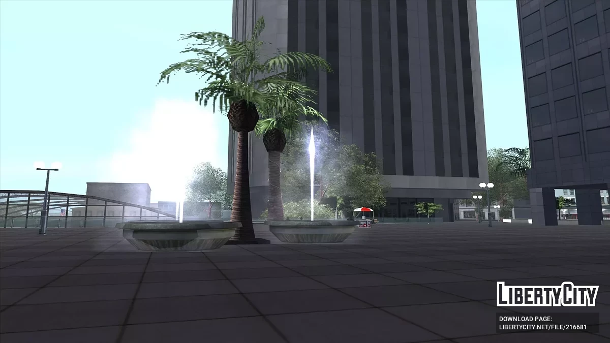 Законченая стройка у гаража в Доерти. / GTA San Andreas