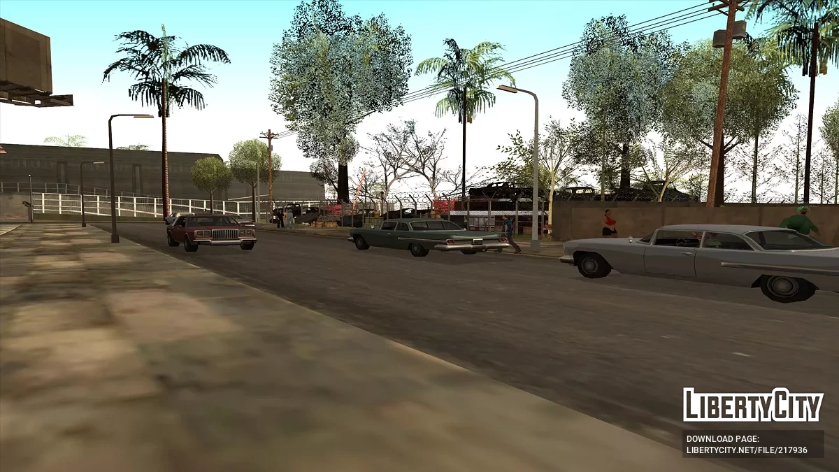 Автомобильная свалка металлолома в Гантоне / GTA San Andreas