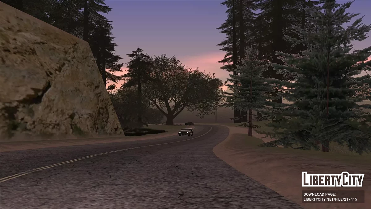 Больше растительности в округе Tierra Robada (+ MTA ver) / GTA San Andreas