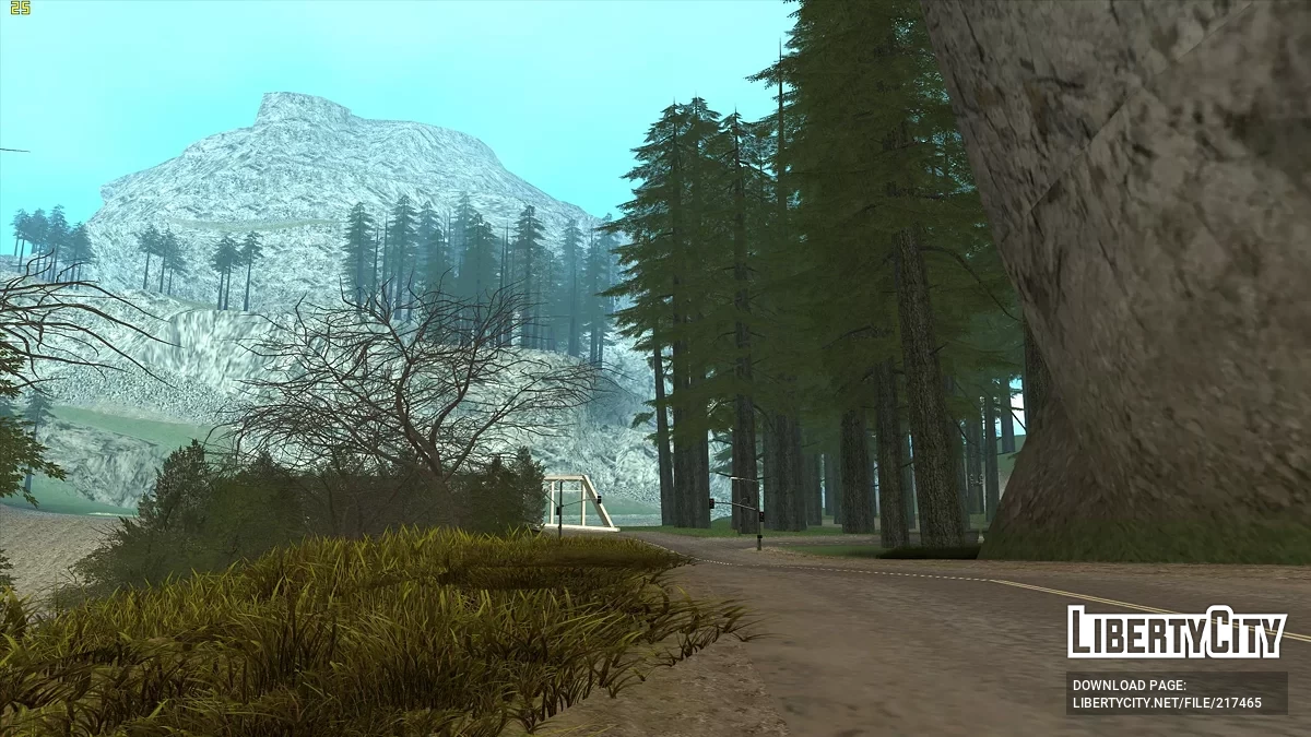Больше растительности в San Fierro / GTA San Andreas