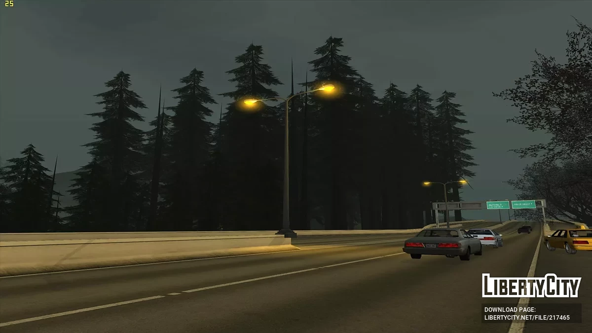 Больше растительности в San Fierro / GTA San Andreas