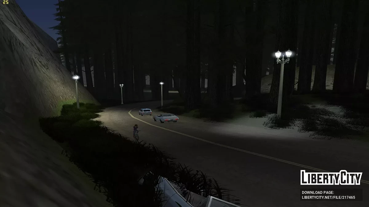 Больше растительности в San Fierro / GTA San Andreas