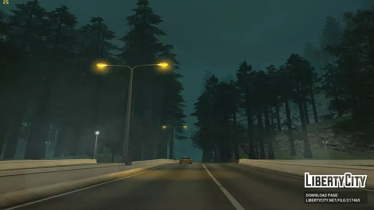 Больше растительности в San Fierro / GTA San Andreas