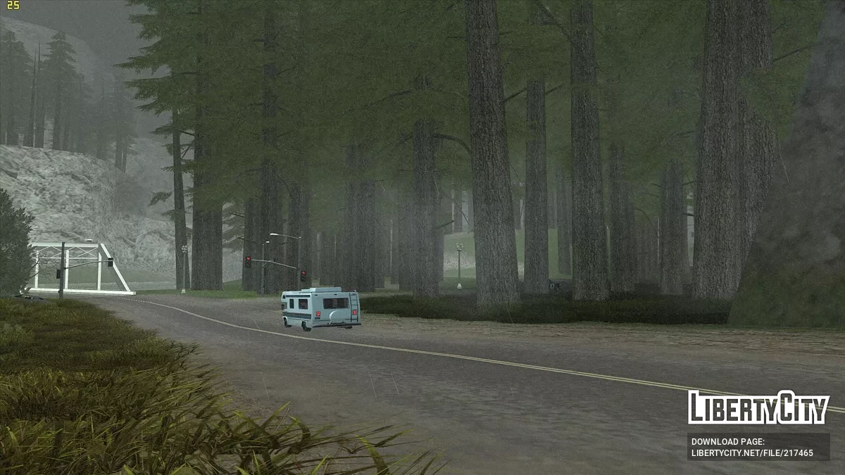 Больше растительности в San Fierro / GTA San Andreas