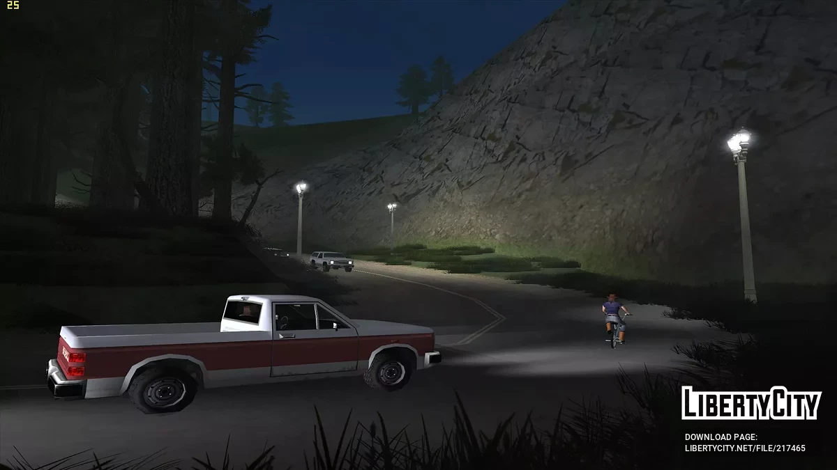 Больше растительности в San Fierro / GTA San Andreas