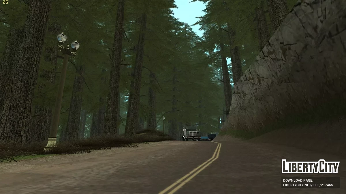 Больше растительности в San Fierro / GTA San Andreas