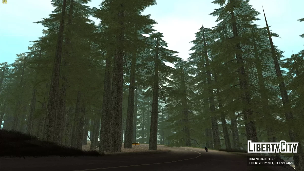 Больше растительности в San Fierro / GTA San Andreas