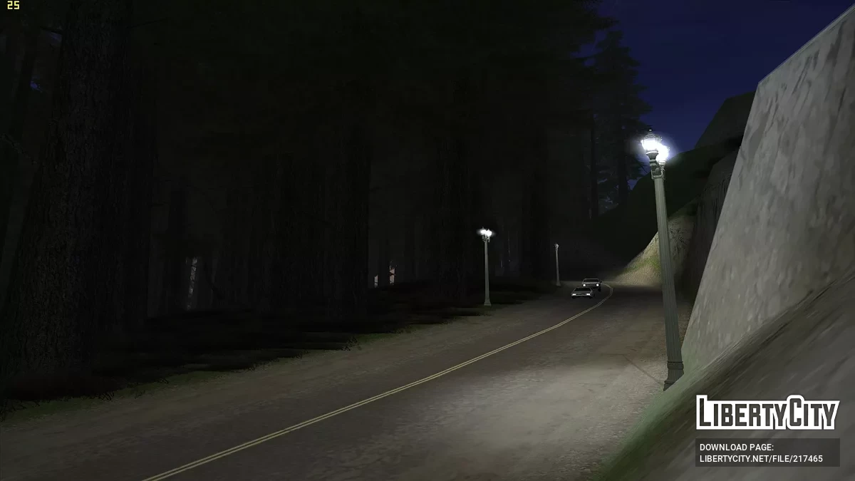Больше растительности в San Fierro / GTA San Andreas