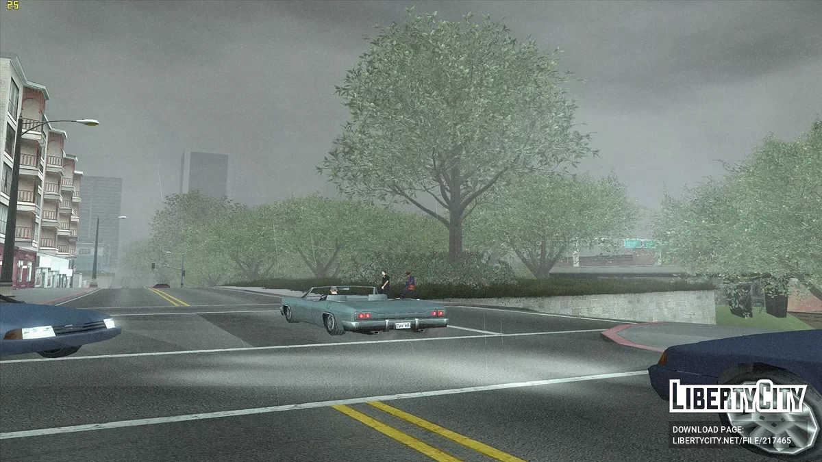 Больше растительности в San Fierro / GTA San Andreas