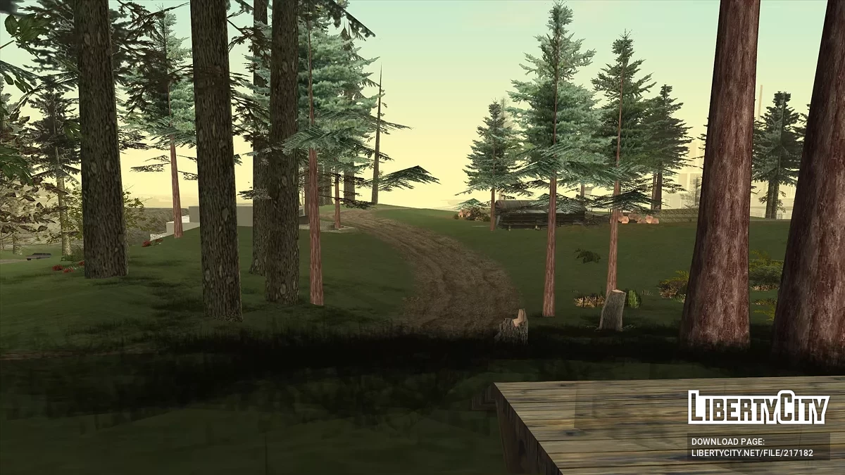 Обновленная лесопилка в Паноптикуме ( + для SAMP и MTA) / GTA San Andreas