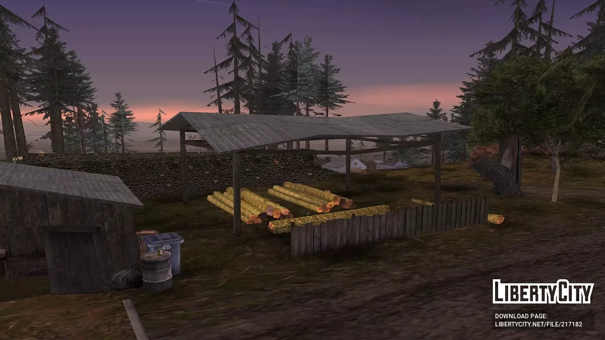 Обновленная лесопилка в Паноптикуме ( + для SAMP и MTA) / GTA San Andreas