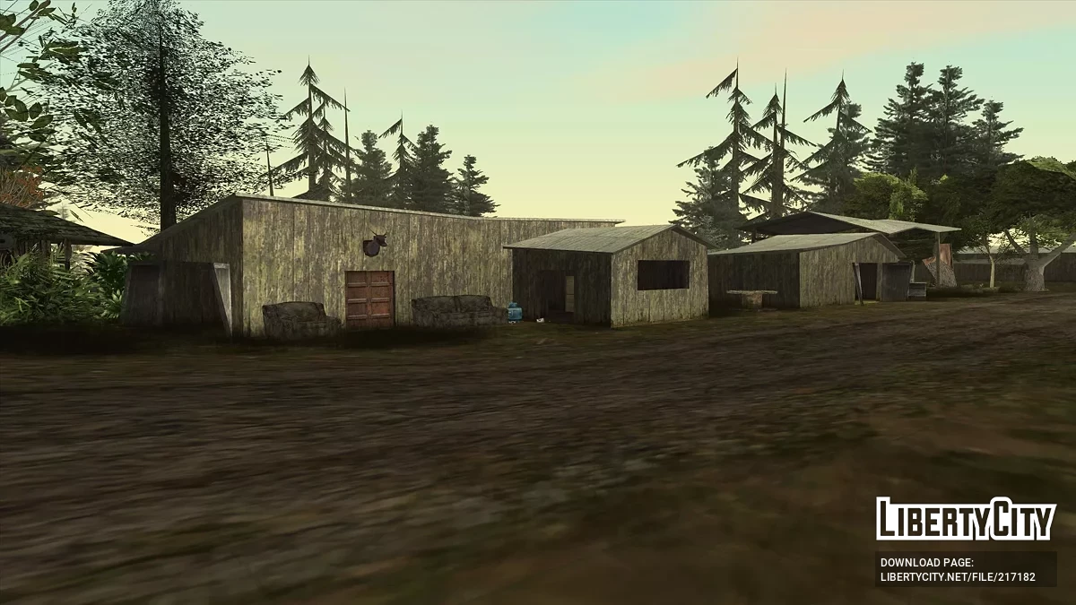 Обновленная лесопилка в Паноптикуме ( + для SAMP и MTA) / GTA San Andreas