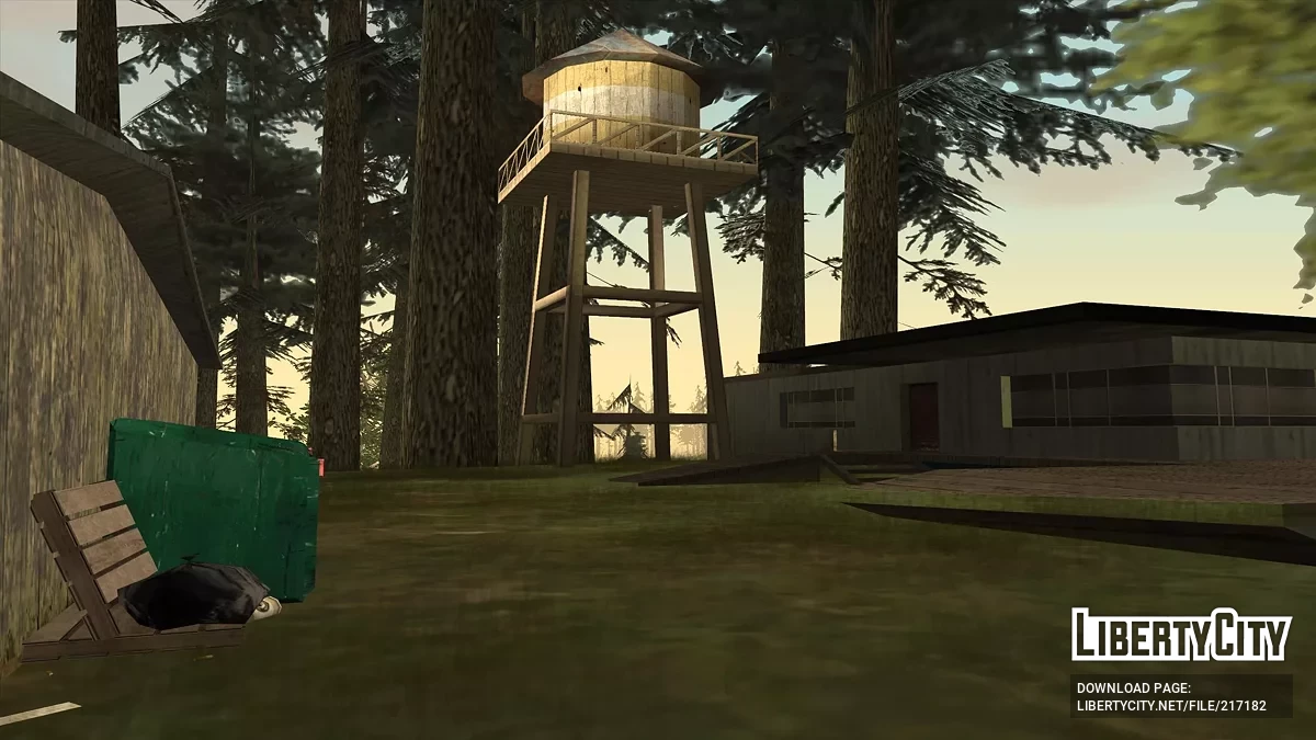 Обновленная лесопилка в Паноптикуме ( + для SAMP и MTA) / GTA San Andreas