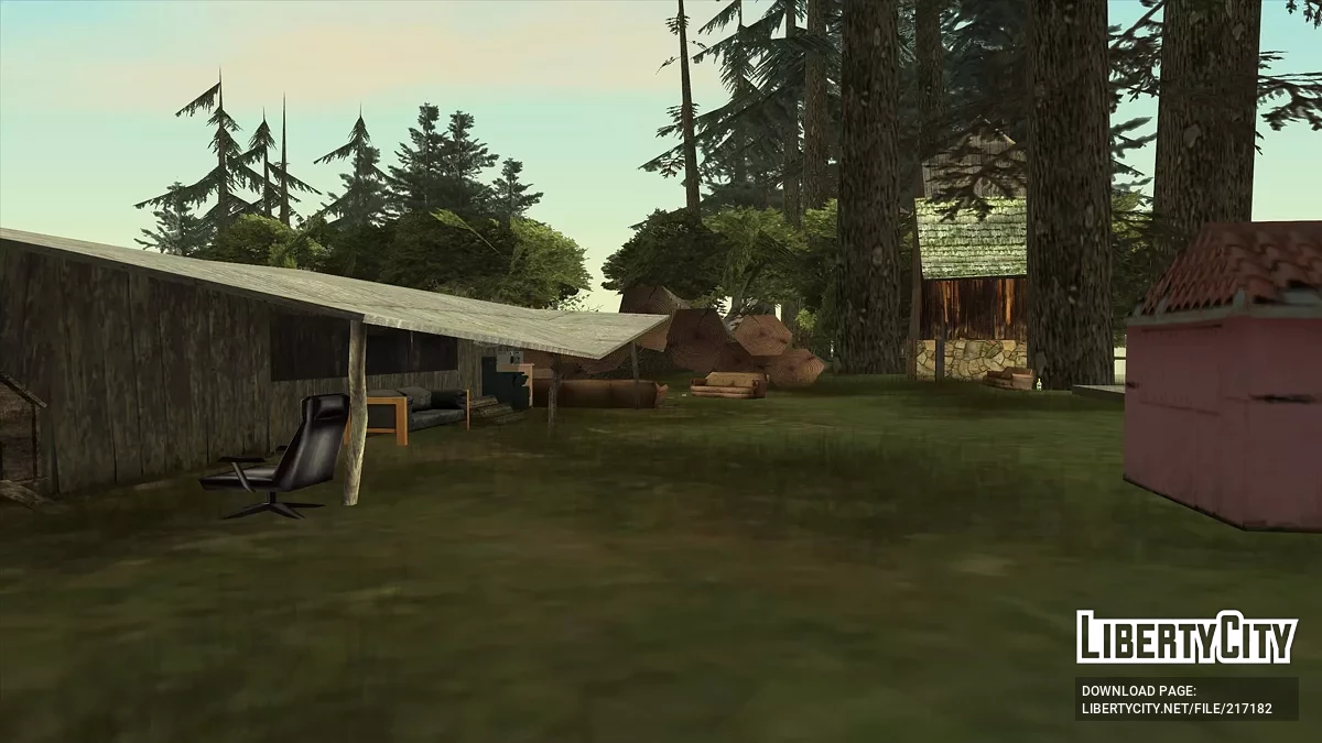 Обновленная лесопилка в Паноптикуме ( + для SAMP и MTA) / GTA San Andreas
