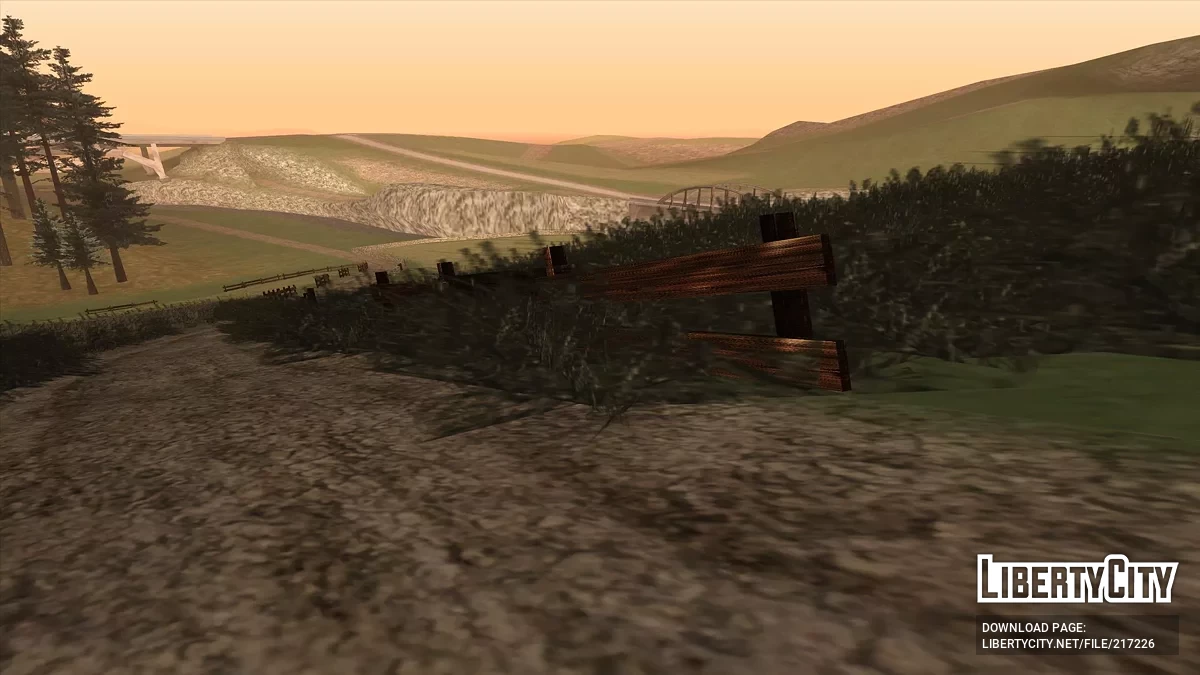 Обновленный округ Флинт / GTA San Andreas